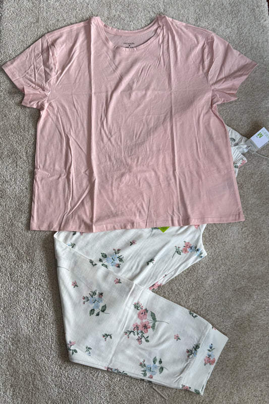 Cotton Short Sleeve PJ Set