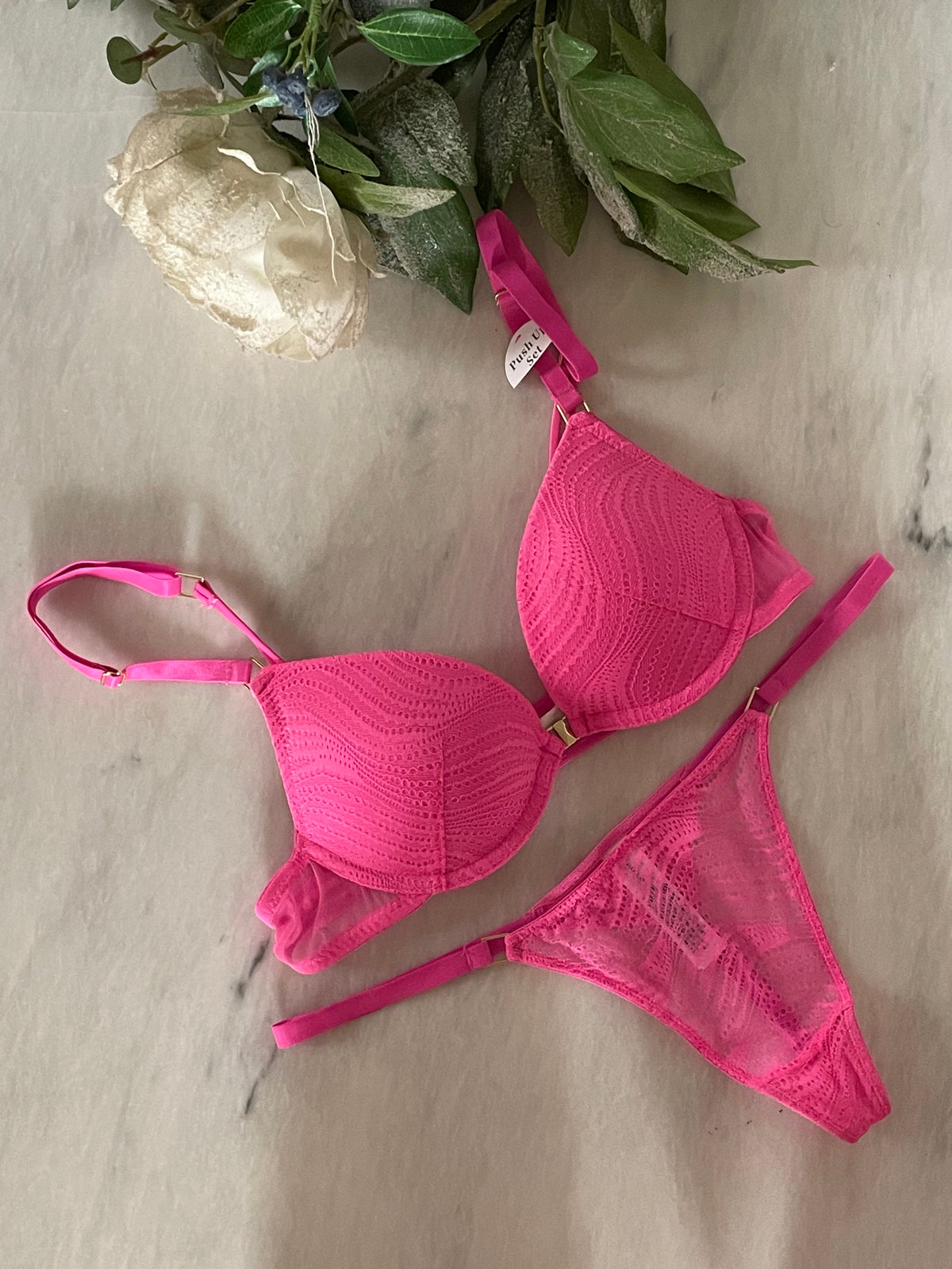 Padded Lace Set