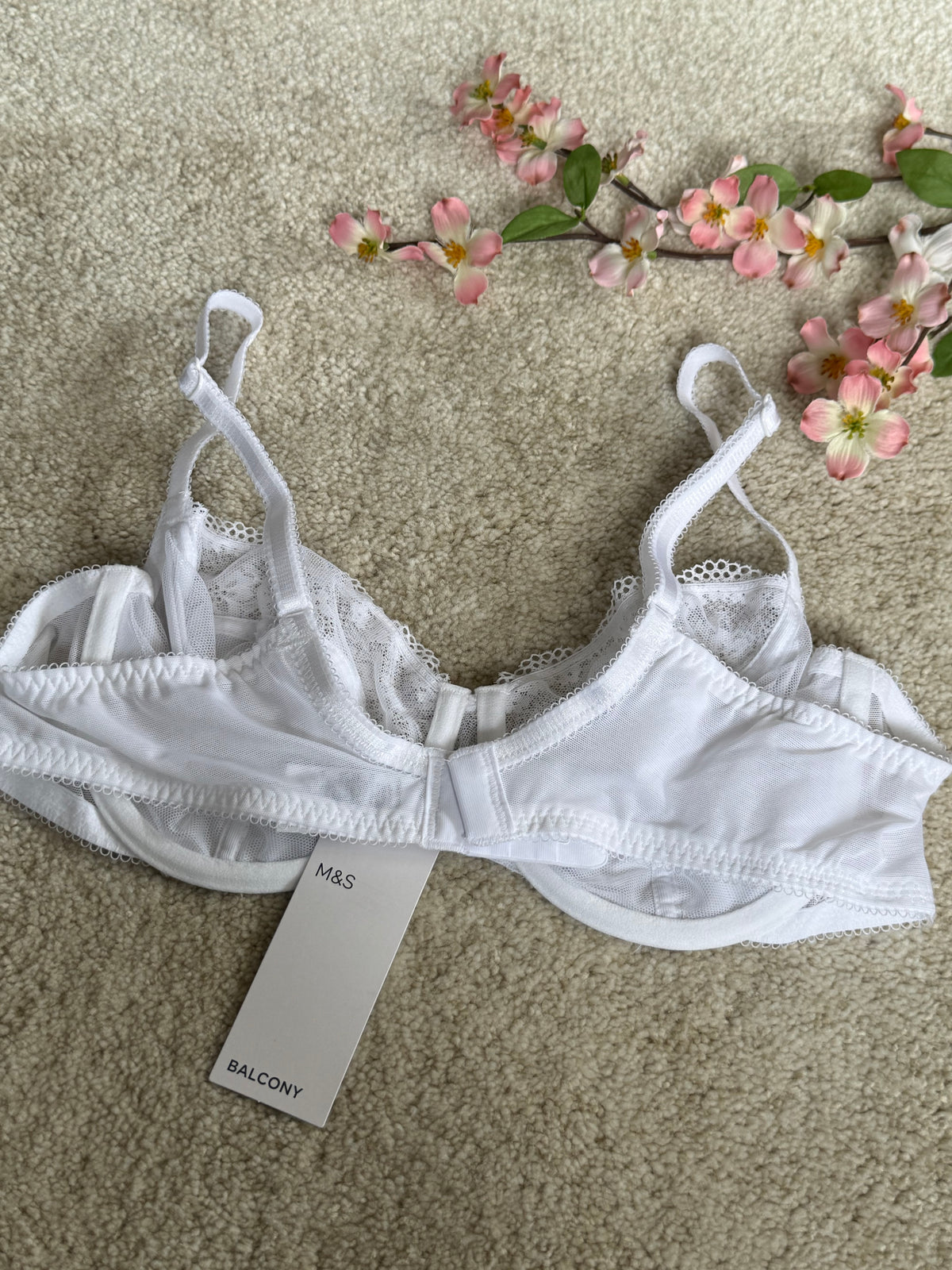 M&S Non Padded Balcony Bra