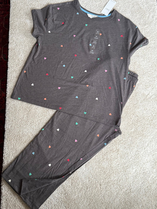 M&S Cropped PJ Set