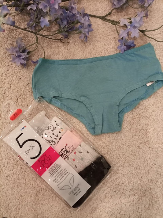 5 Pack Boy Shorts