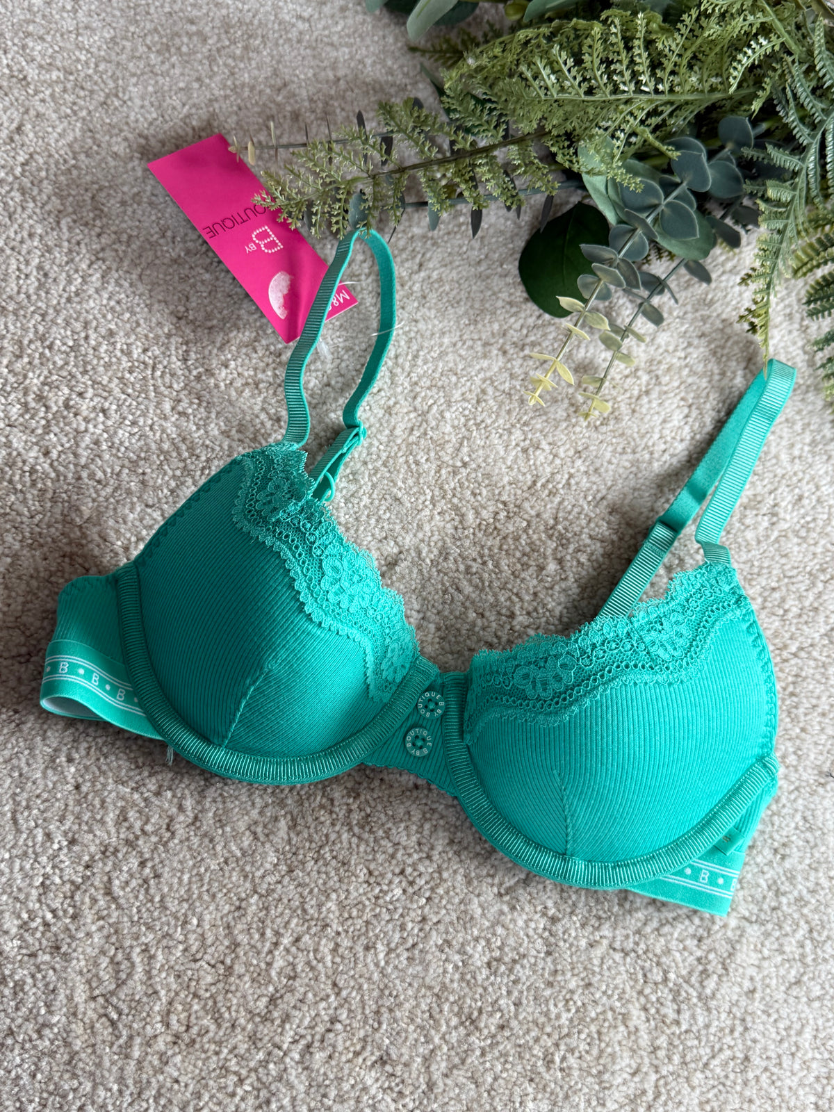 M&S Demi Ribbed Bra