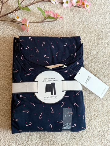 M&S Long Sleeve PJ Set