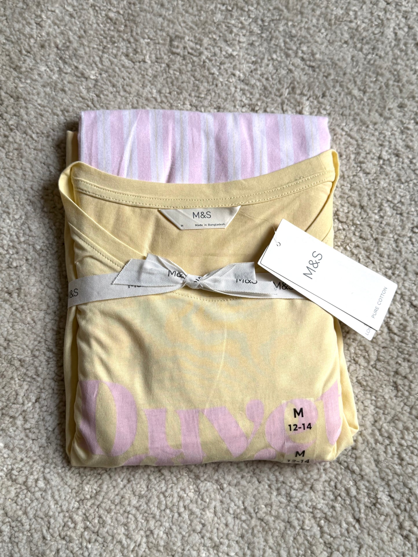 M&S Cotton PJ Set