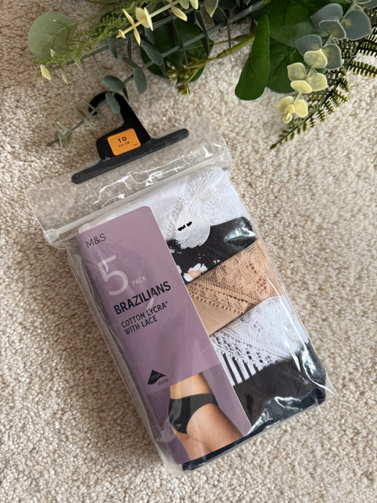 M&S 5 Pack Brazillian