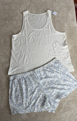 Cotton Vest and Shorts Set