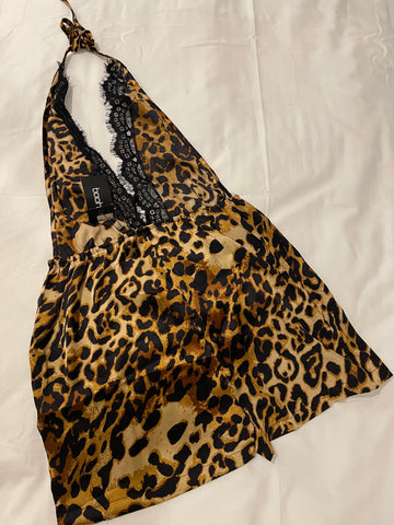 Cheetah Print Teddy