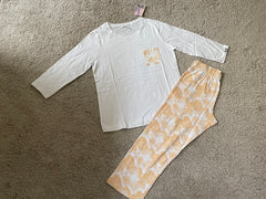 Cropped Cotton PJ Set