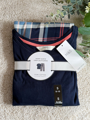 M&S Cotton PJ Set