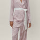 Satin Tie PJ Set