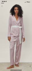 Satin Tie PJ Set