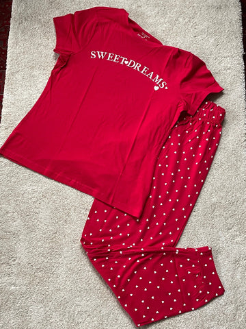 Cotton Short Sleeve PJ Set