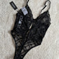 Cut Out Lace Bodysuit