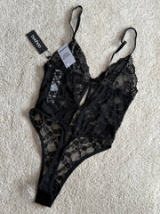 Cut Out Lace Bodysuit