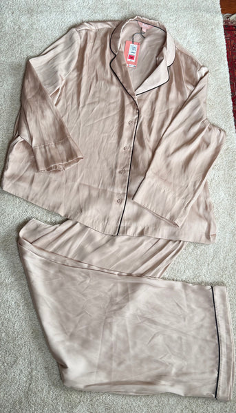 M&S Satin PJ Set