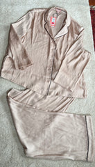 M&S Satin PJ Set
