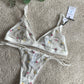 Non Padded Printed Lingerie Set