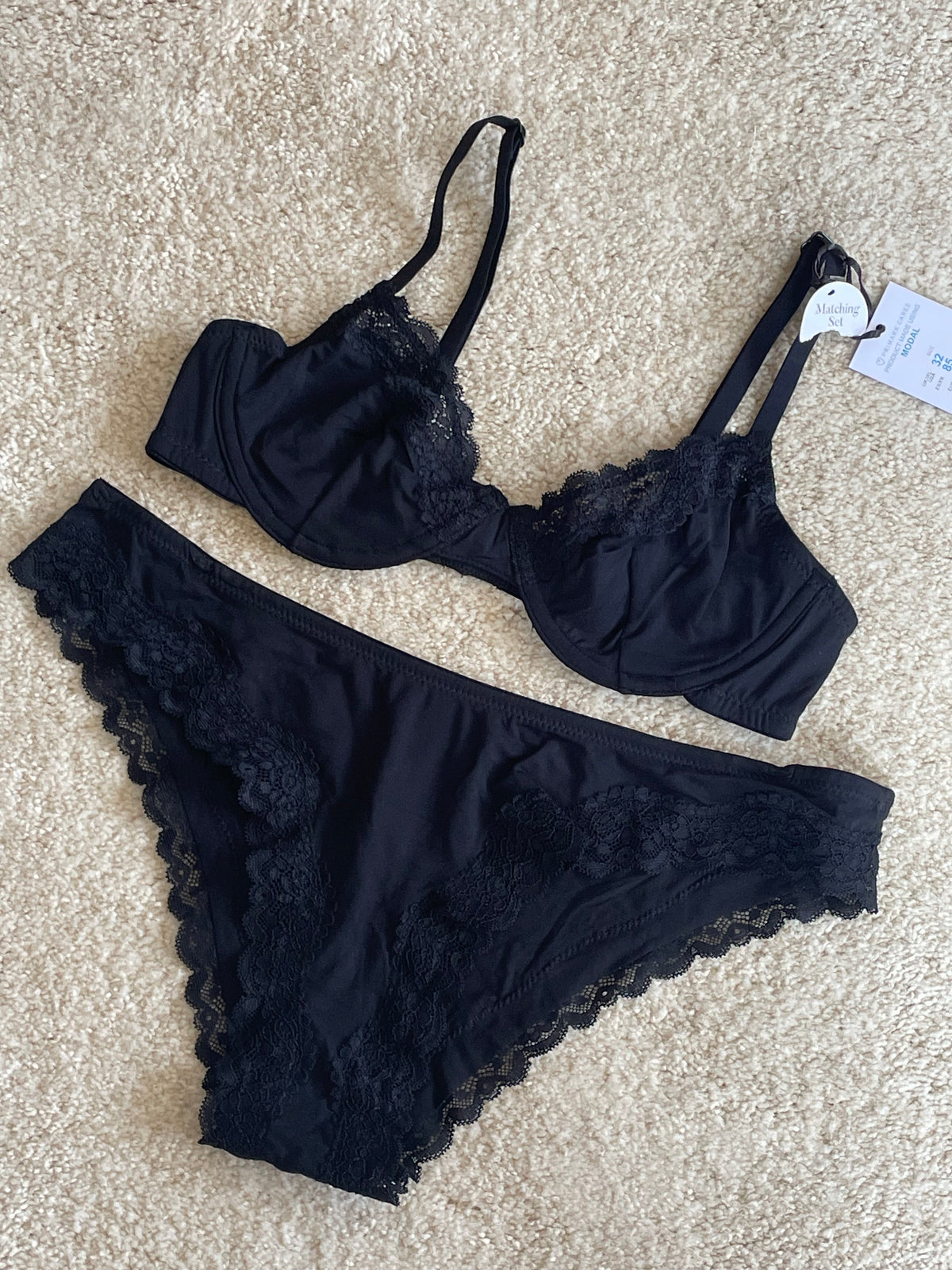 Soft Non Padded Underwired Set