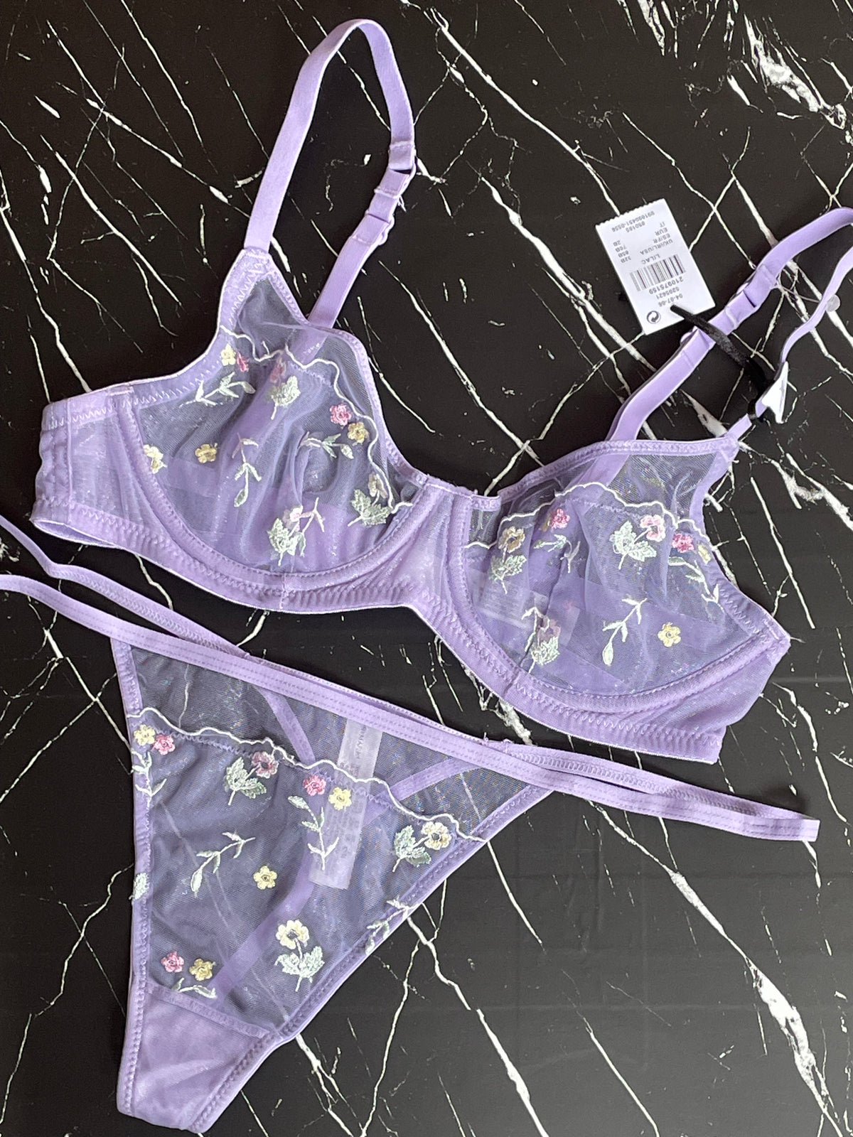 Non Padded Lingerie Set