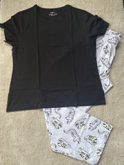 Cotton Short Sleeve PJ Set