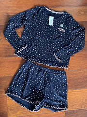 Long Sleeve Shorts Set