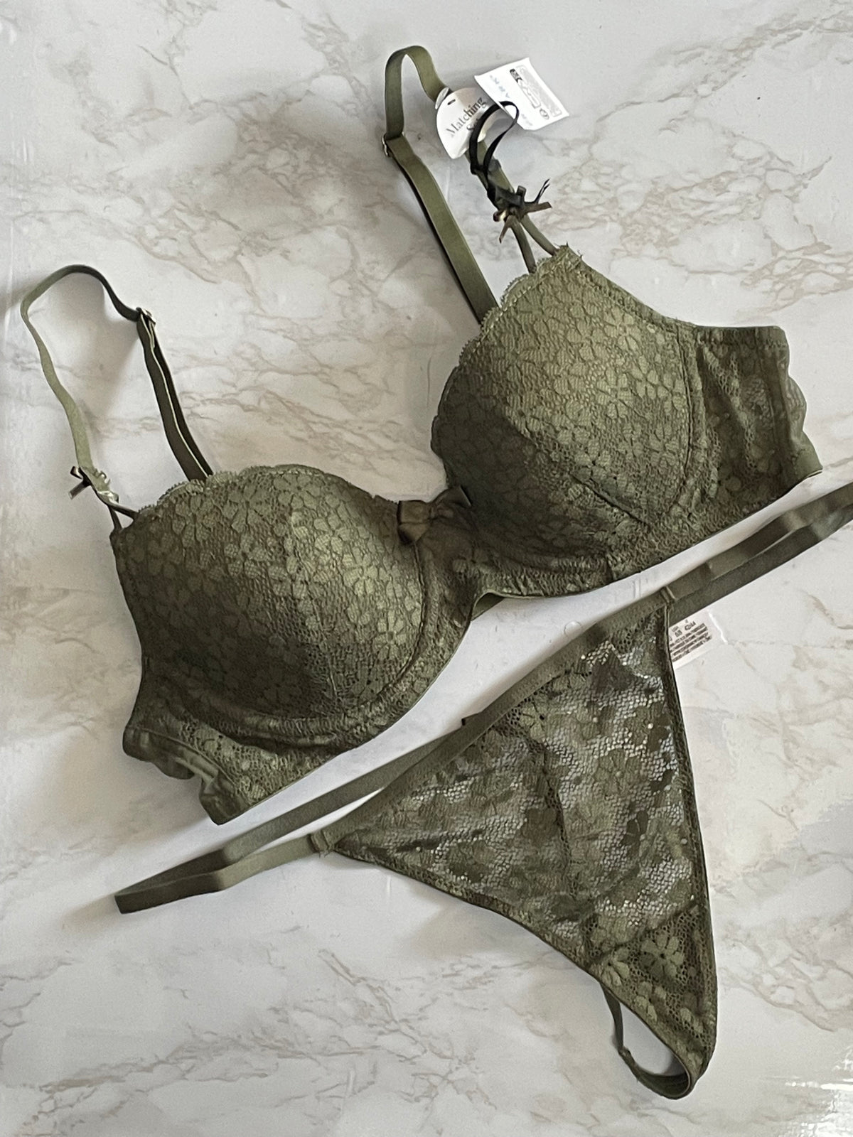 Padded Lace Set