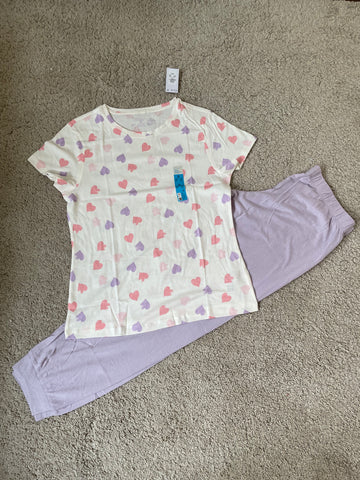 Cotton Short Sleeve PJ Set