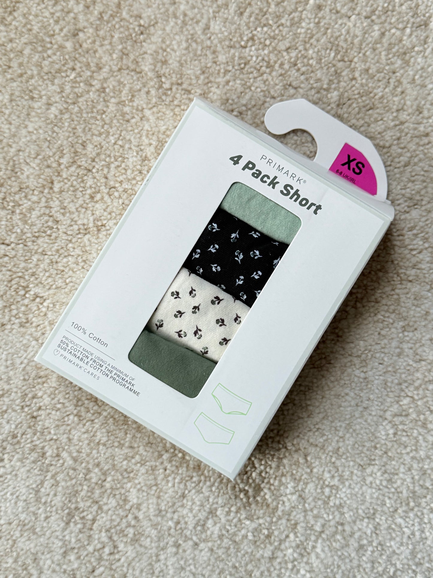 4 Pack Shorts Set