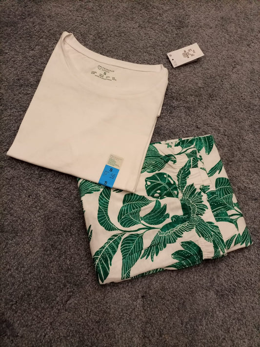 Cotton Short Sleeve PJ Set
