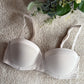Satin Trim Balcony Bra