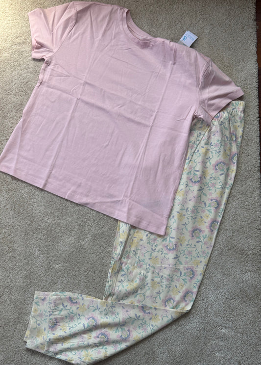 Cotton Short Sleeve PJ Set