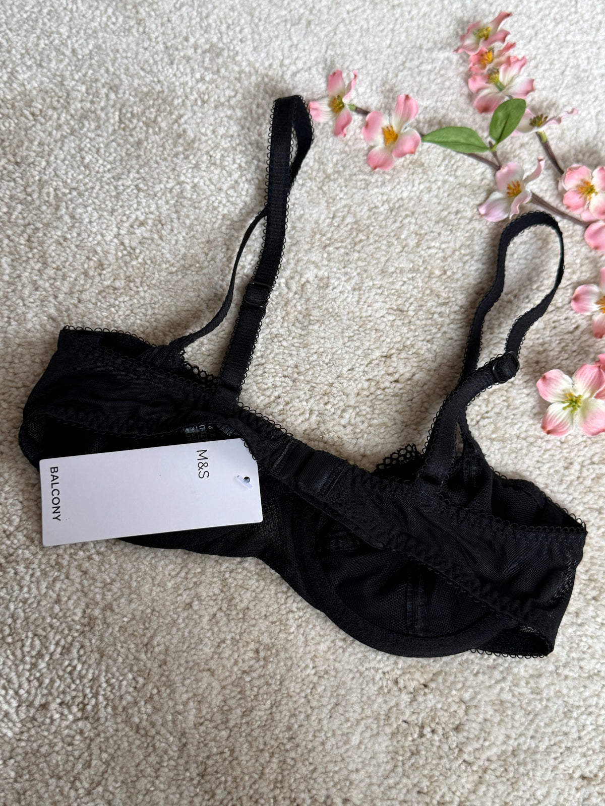 M&S Non Padded Balcony Bra
