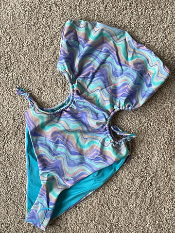 Bandeau Cutout Swimsuit