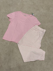 Cotton Short Sleeve PJ Set