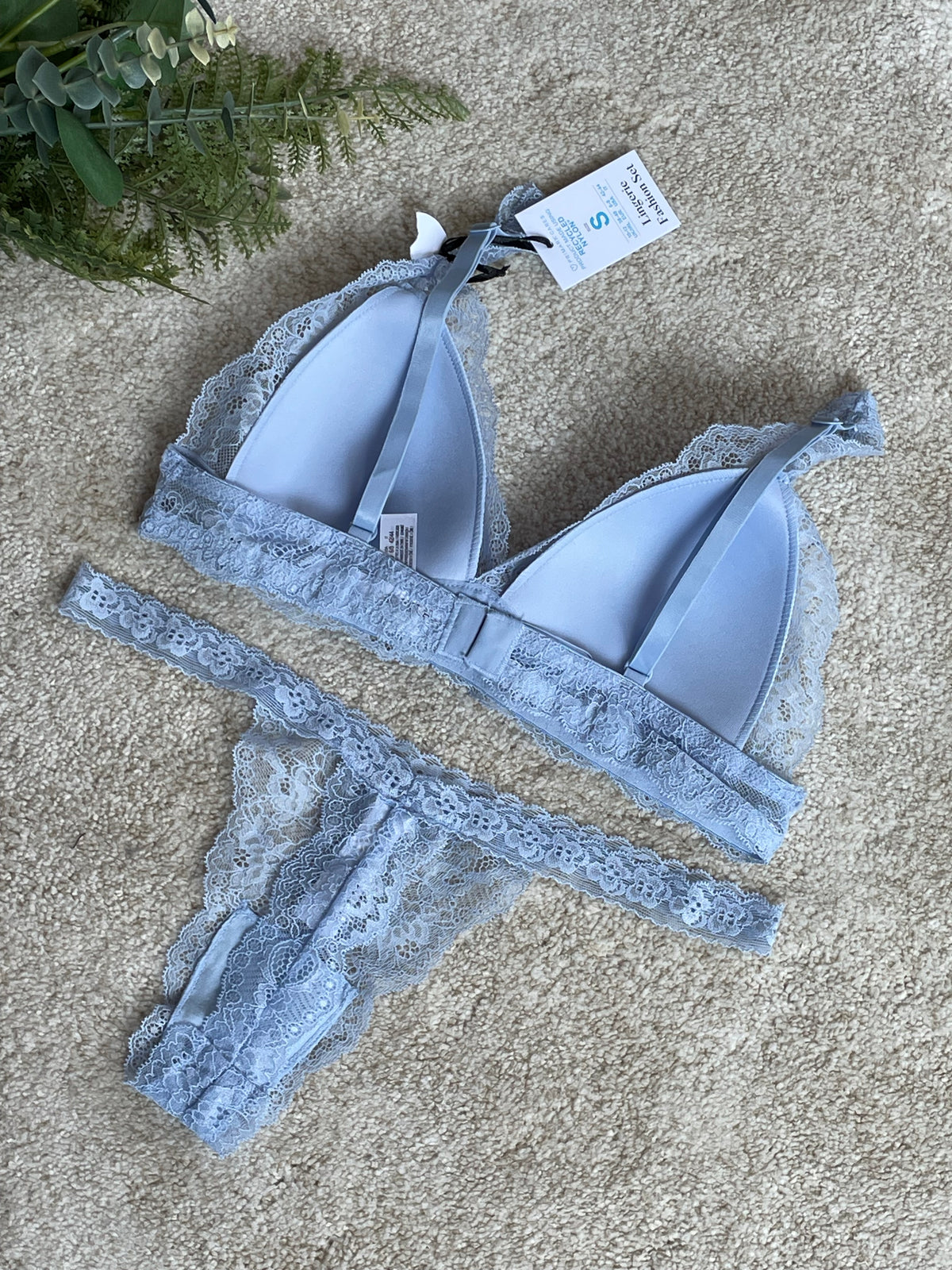 Padded Lace Set
