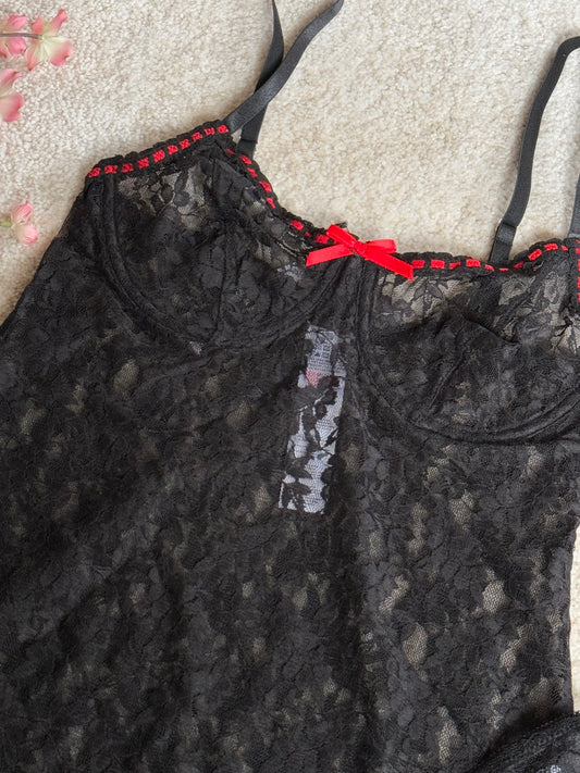 Slip and Thong Set