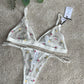 Non Padded Printed Lingerie Set