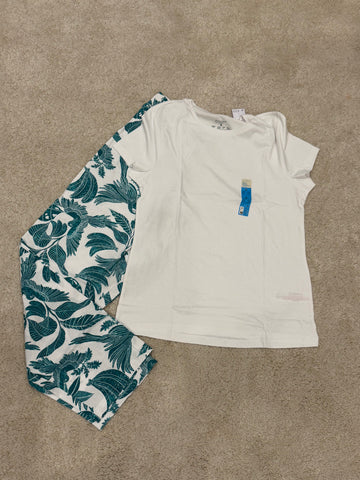 Cotton Short Sleeve PJ Set