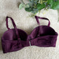 Satin Trim Balcony Bra