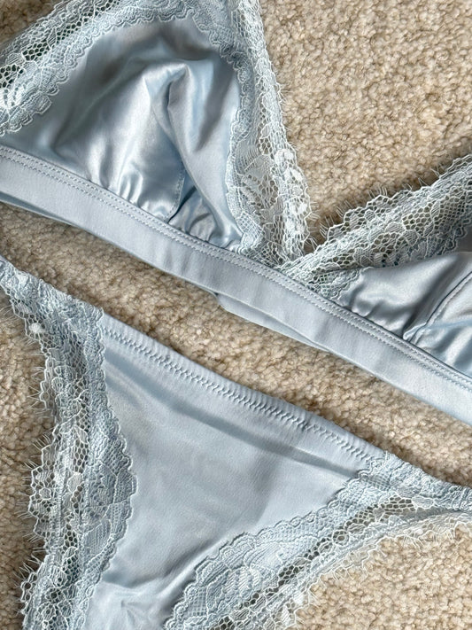 Satin Non Padded Set