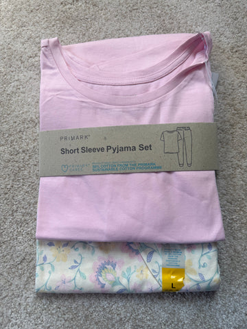 Cotton Short Sleeve PJ Set
