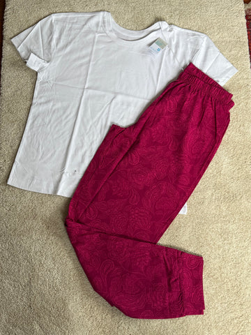 Cotton Short Sleeve PJ Set