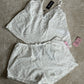 Broderie Shorts Set