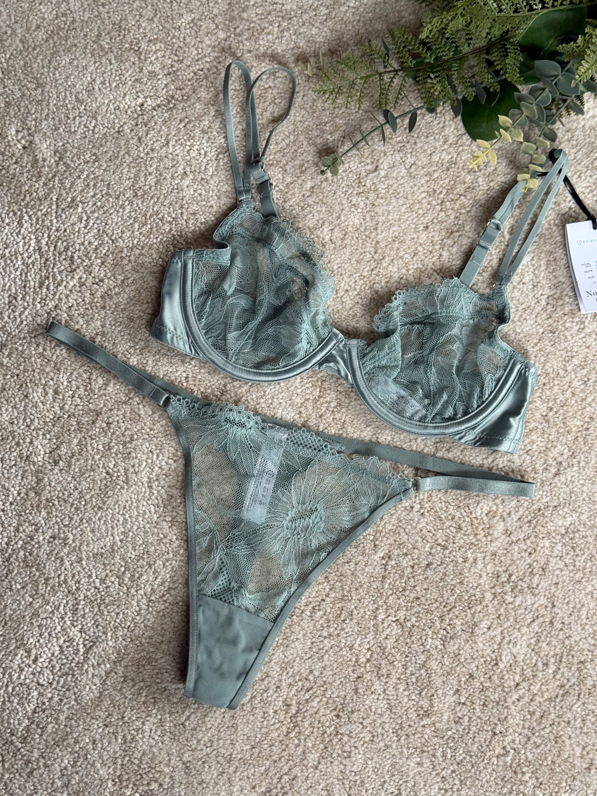 Non Padded Lingerie Set