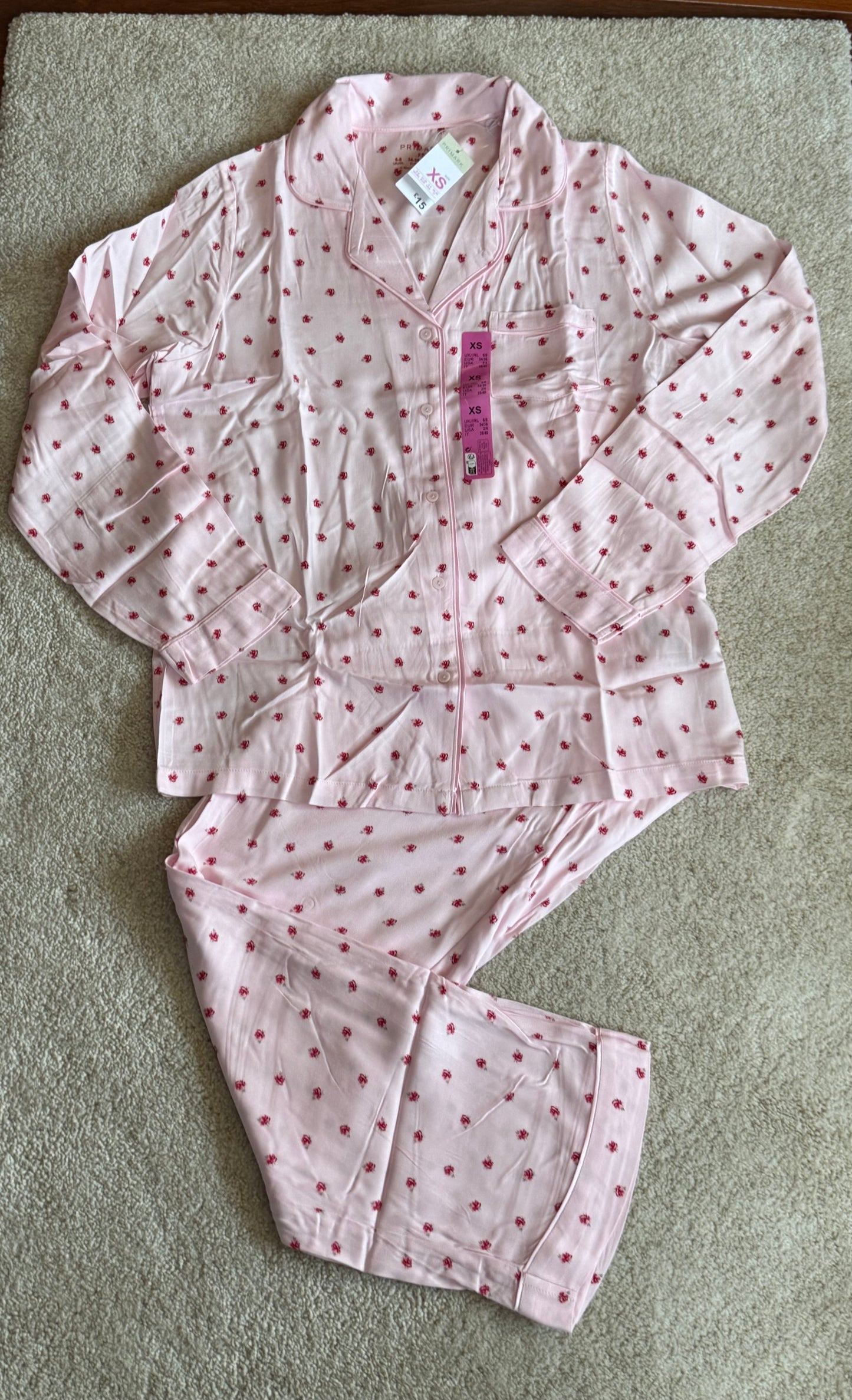 Primark Shirt PJ Set