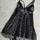 Dot Mesh Babydoll