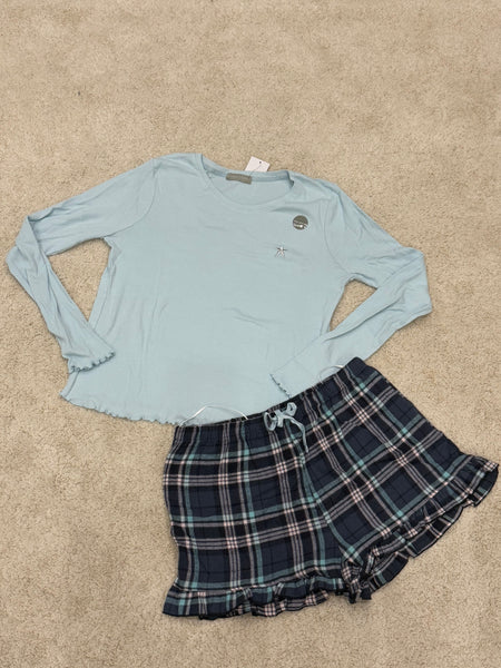 Long Sleeve Top and Skirt Set