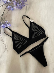 Studded Lingerie Set