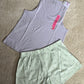 Vest and Shorts Set
