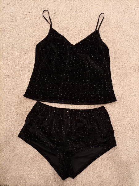 Velvet Cami & Shorts Set